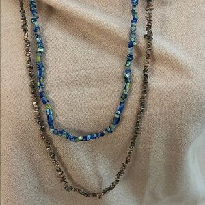 Lot Of Two Beaded Necklaces